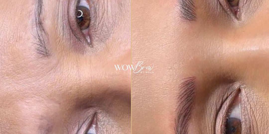 Natural eyebrows tattoo in kitchener waterloo. best nano brows services. top brow tatoo