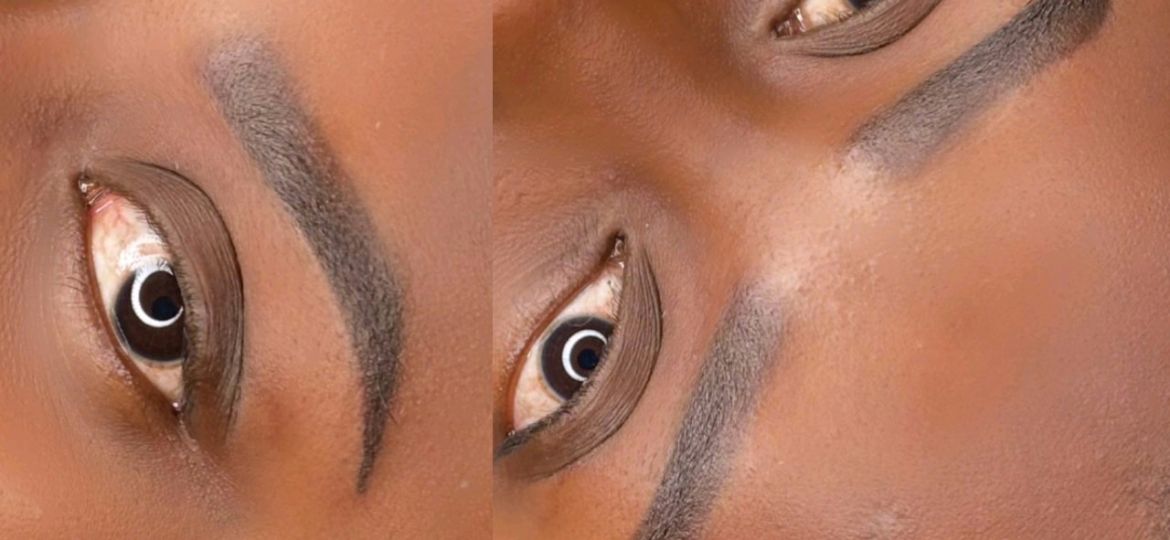 powder brows in waterloo and kitchener. nano brows. eyebrow tattoo. permanent makeup