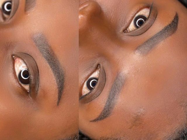 powder brows in waterloo and kitchener. nano brows. eyebrow tattoo. permanent makeup