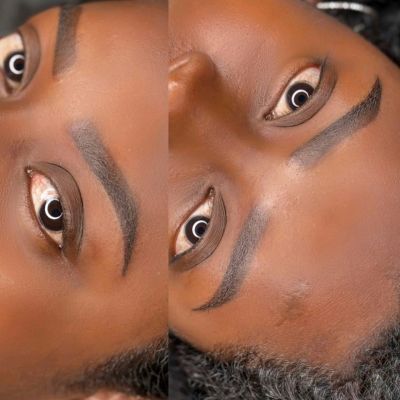 powder brows in waterloo and kitchener. nano brows. eyebrow tattoo. permanent makeup